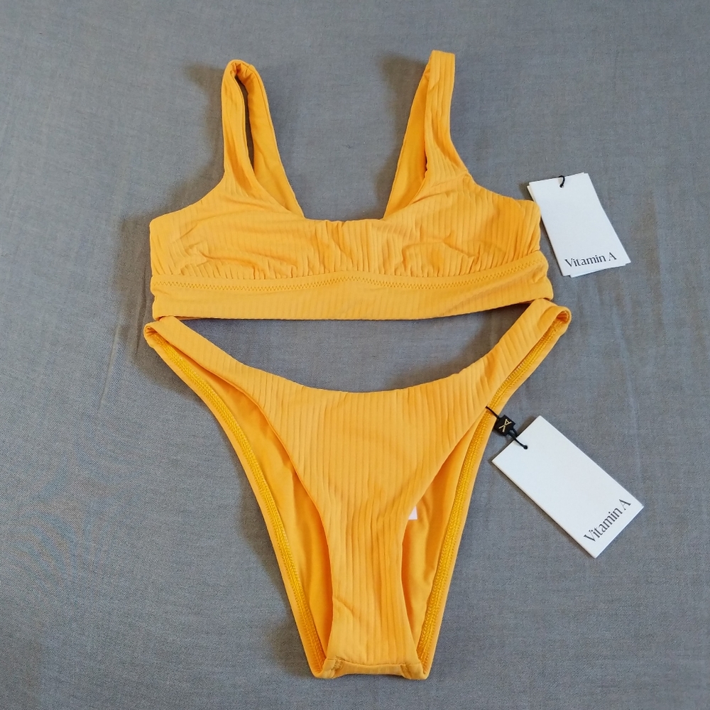 Vitamin A Bikini Sienna Tank Top California Bottoms